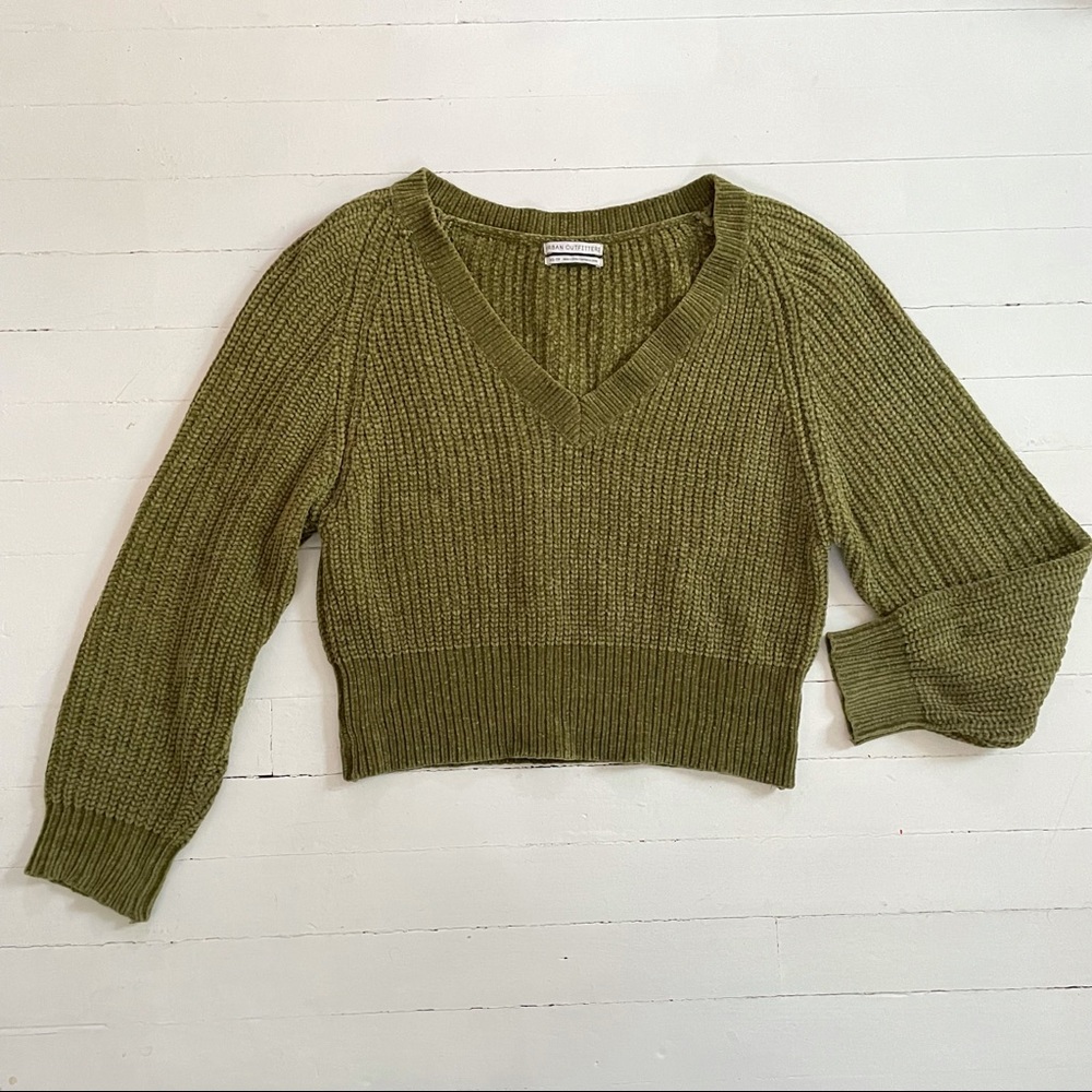Urban Outfitters chenille sweater xs